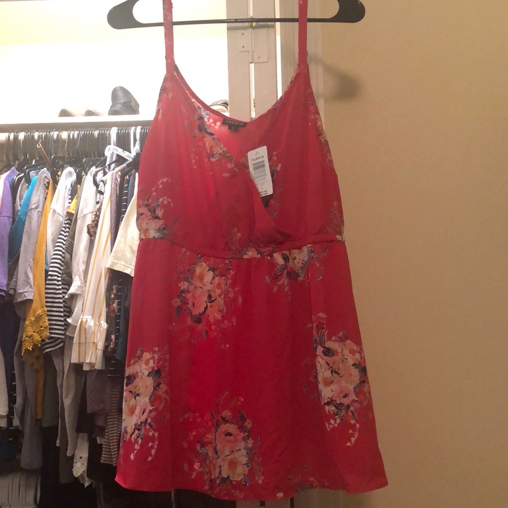 Torrid brand spaghetti strap tank